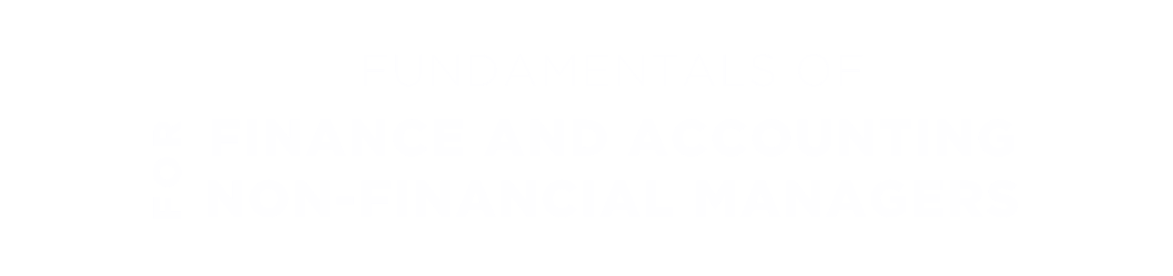 fundamentals of finance and accounting logo